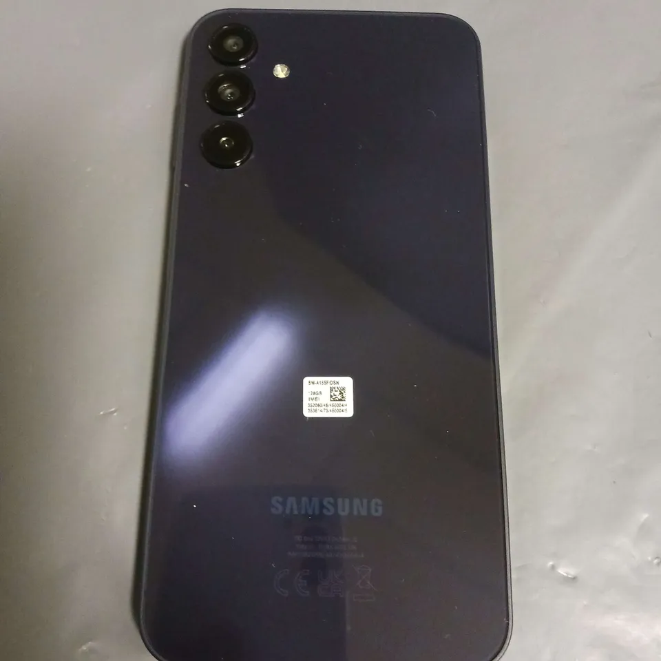 BOXED SAMSUNG GALAXY A15 128GB MOBILE PHONE IN BLUE BLACK - SM-A155F