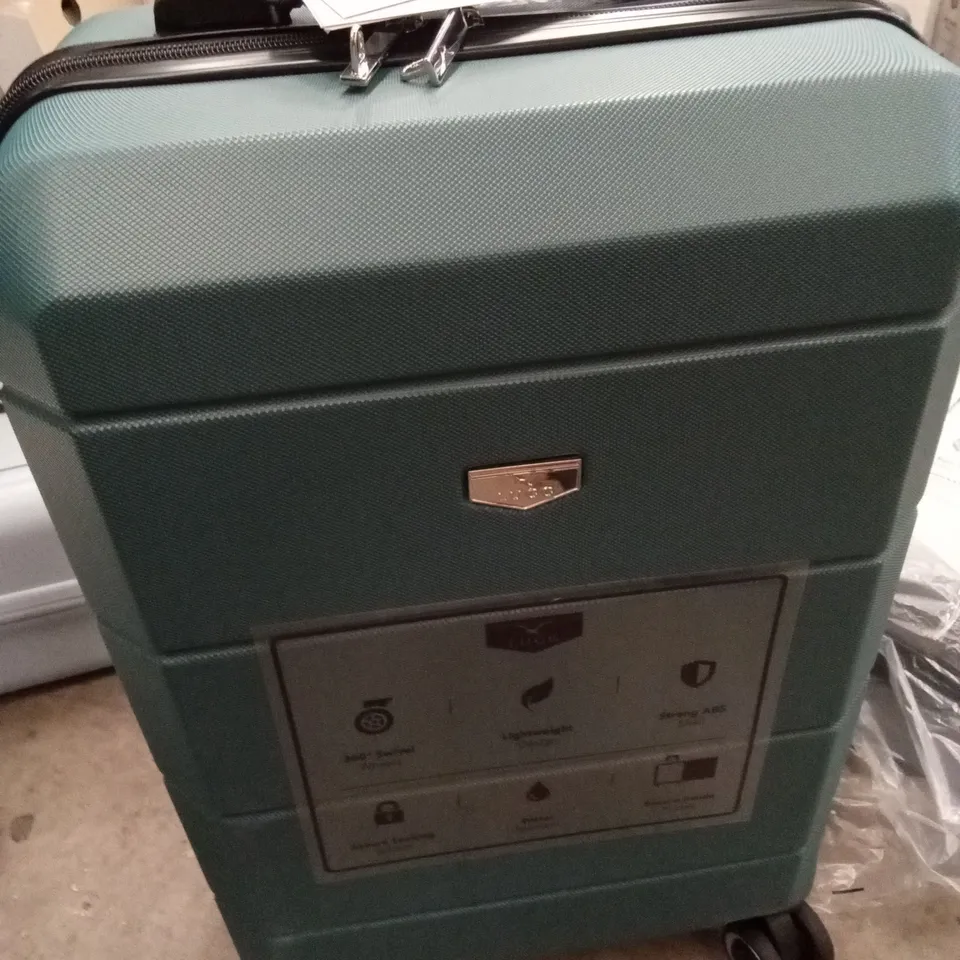 LUGG JETSET 20INCH SUITCASE GREEN