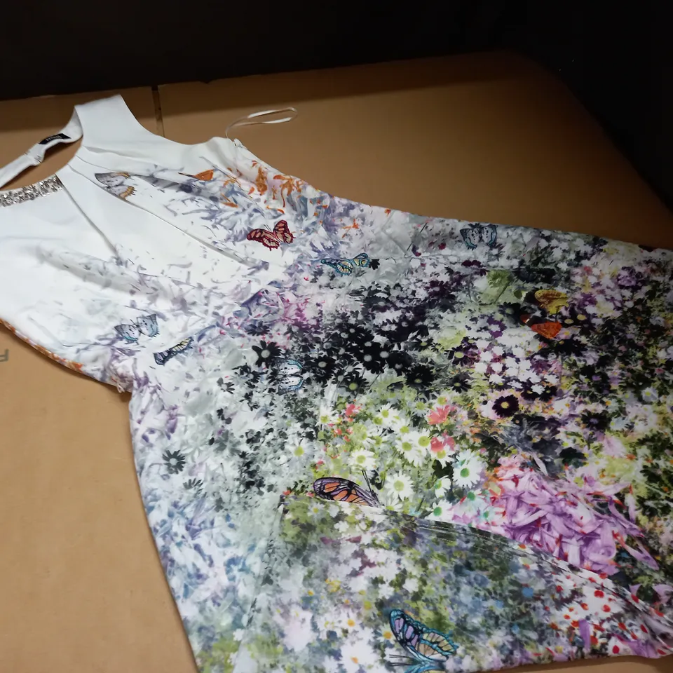 OASIS FLORAL PRINT DRESS - 10/36