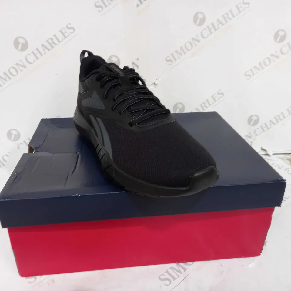 BOXED REEBOK BLACK FLEXAGON FORCE 4 - UK SIZE 8