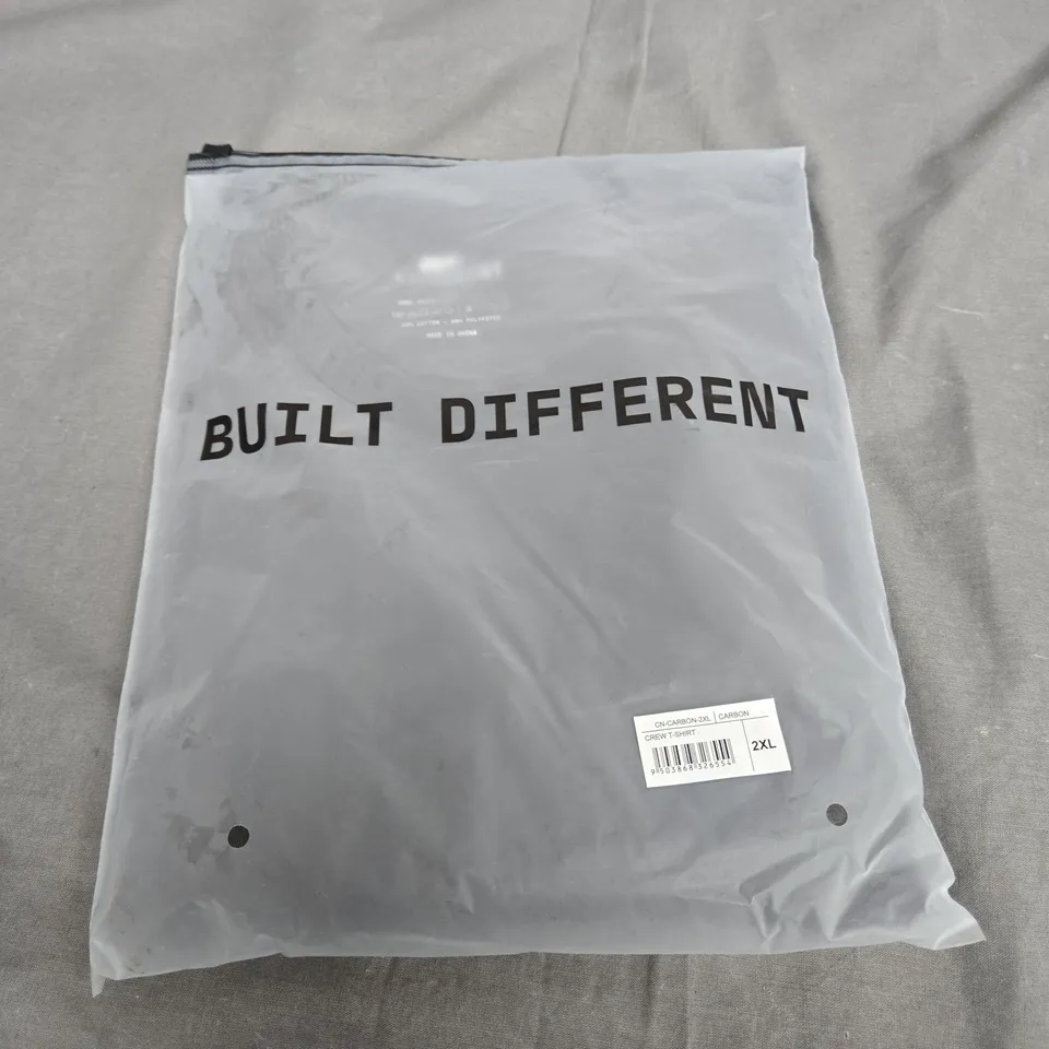 BUILT DIFFERENT CREW T-SHIRT - 2XL