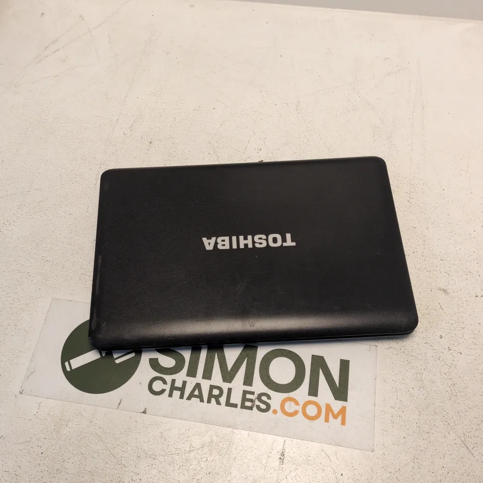 TOSHIBA SATELLITE C650D LAPTOP – BLACK, UK KEYBOARD (FAULTY: SCREEN DELAMINATION)