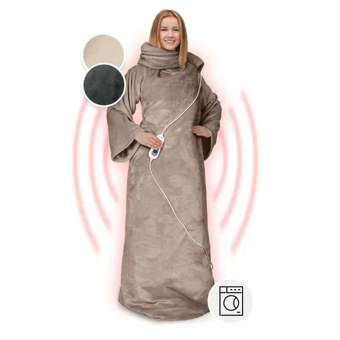 BOXED KLARSTEIN SLANKET HEATED BLANKET - TAUPE 