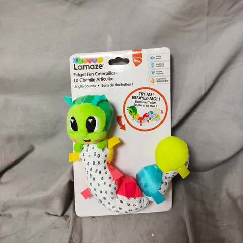 LAMAZE FIDGET FUN CATERPILLAR TOY AGES 6 MONTHS +