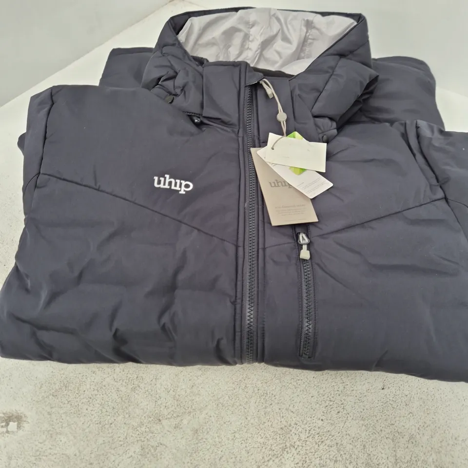 UHIP MEN'S PARKA – BLUE GRAPHITE, UK SMALL (S)