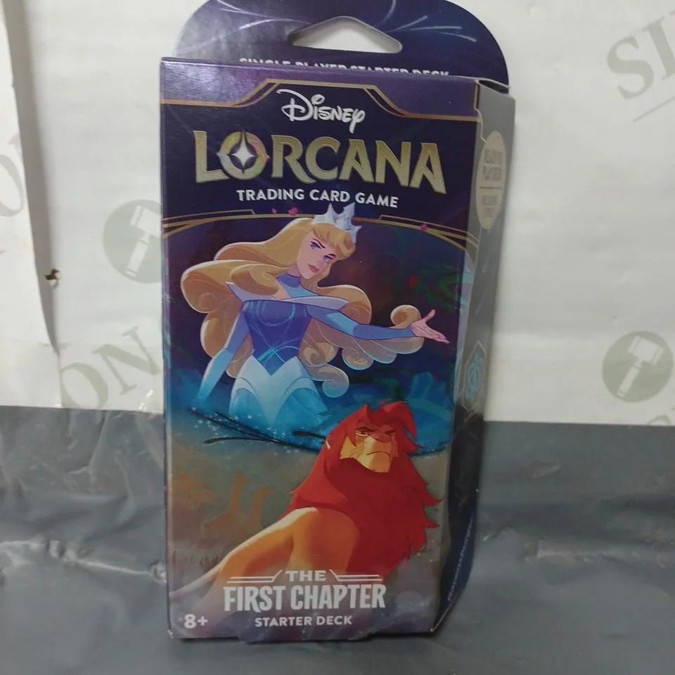BOXED AND SEALED DISNEY LORCANA THE FIRST CHAPTER TRADING CARD GAME