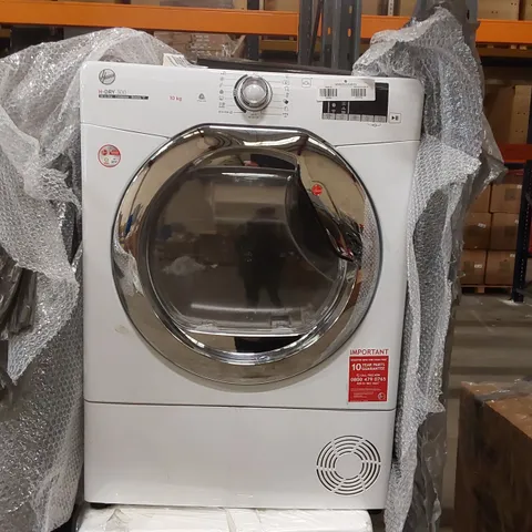 HOOVER H-DRY 300 HLE C10DE-80 10KG TUMBLE DRYER - WHITE