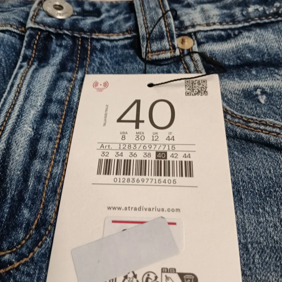 STRADIVARIUS D62 MINI SKORT – DENIM BLUE (WOMEN)