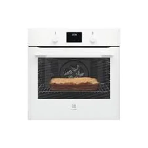 AEG INTEGRATED SINGLE ELECTRIC OVEN WHITE Model KOFGH40TW