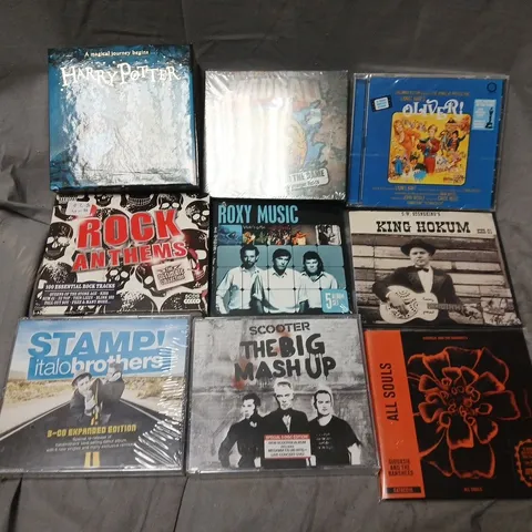 APPROXIMATELY 30 ASSORTED CDS TO INCLUDE MADBALL TRUE TO THE GAME, HARRY POTTER, SCOOTER THE BIG MASHUP, ETC