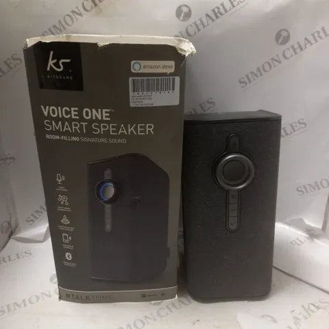 BOXED KITSOUND VOICE ONE SMART SPEAKER KSVOGY