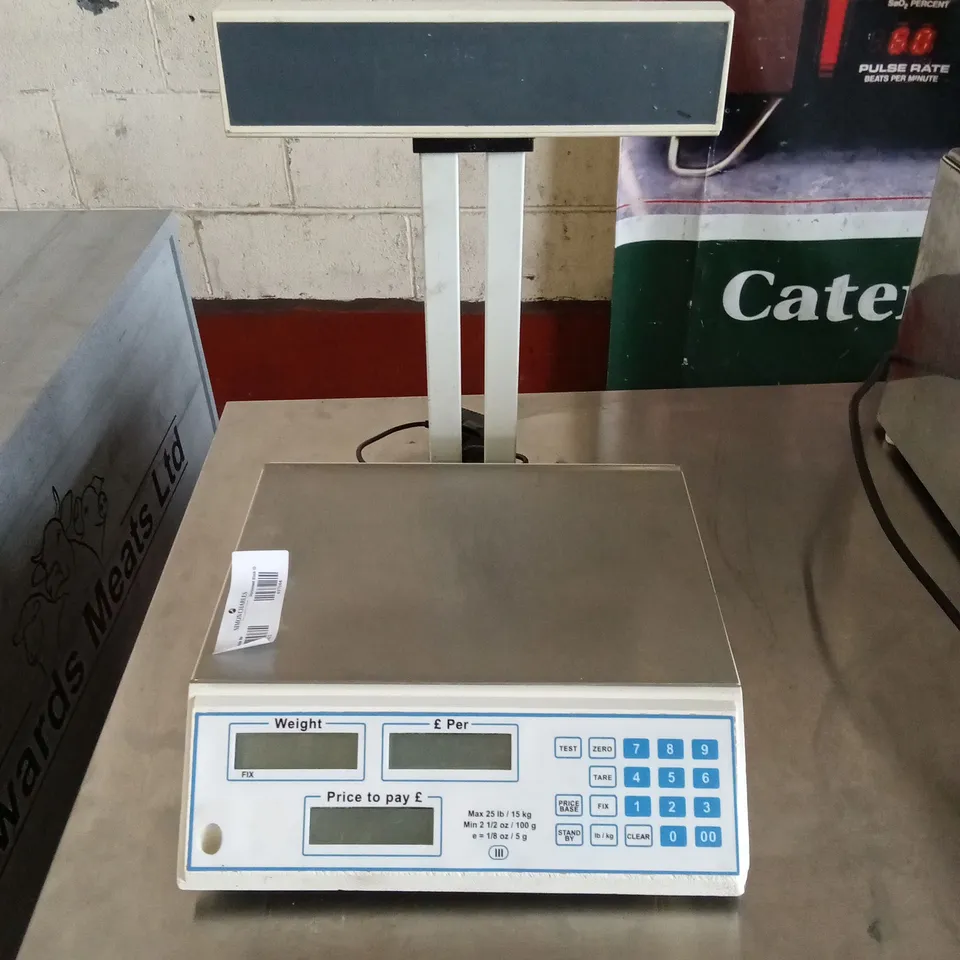 COMMERCIAL FOOD WEIGHING SCALE