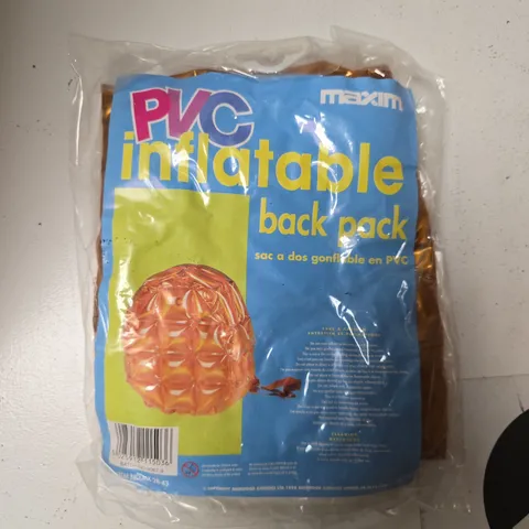 APPROXIMATELY 30 MAXIM PVC INFLATABLE BACKPACKS