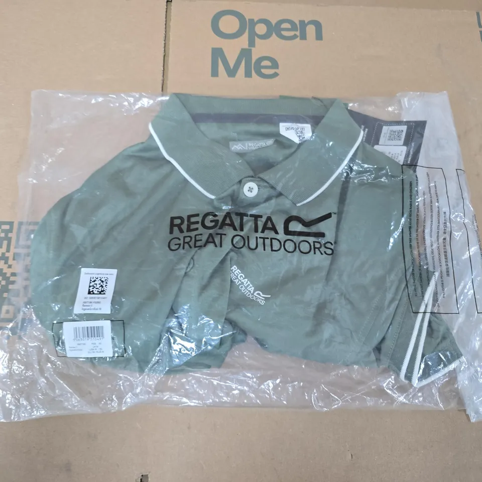 BAGGED REGATTA REMEX II IN GREEN - UK MEDIUM