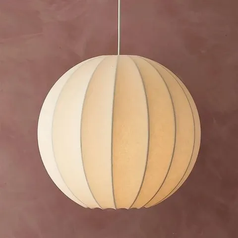 BOXED FIBRE SILK GLOBE CEILING LAMPSHADE, 50cm - SF08005001