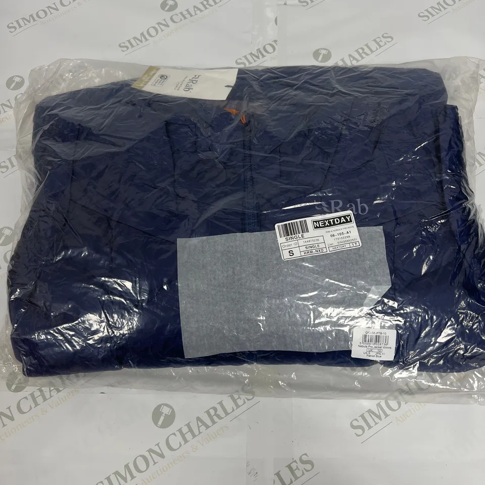 RAB NEBULA PRO JACKET IN PATRIOT BLUE SIZE SMALL