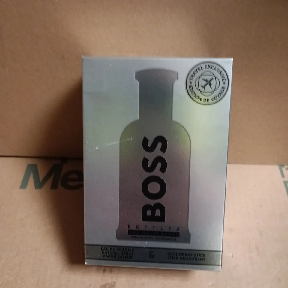 HUGO BOSS BOTTLED EAU DE TOILETTE – BOXED (TRAVEL EXCLUSIVE EDITION)