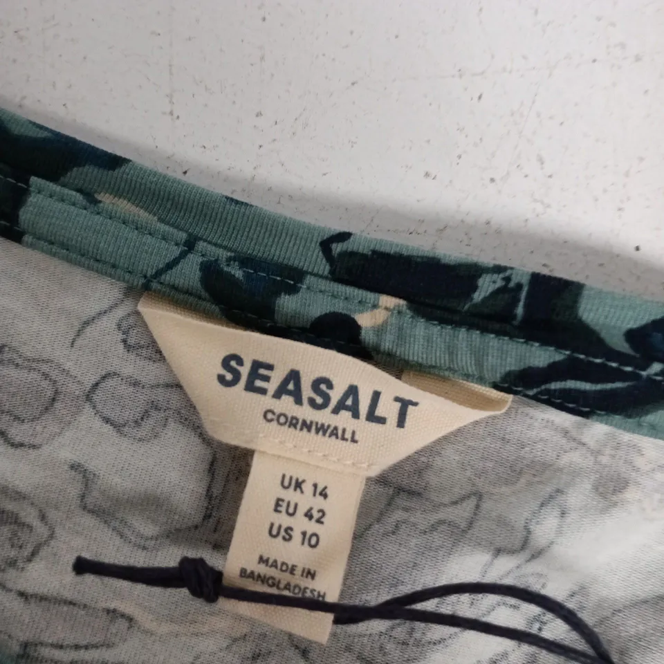 SEASALT CORNWALL 3/4 EASEL TOP FLOATING FRONDS SARDINE - UK 14
