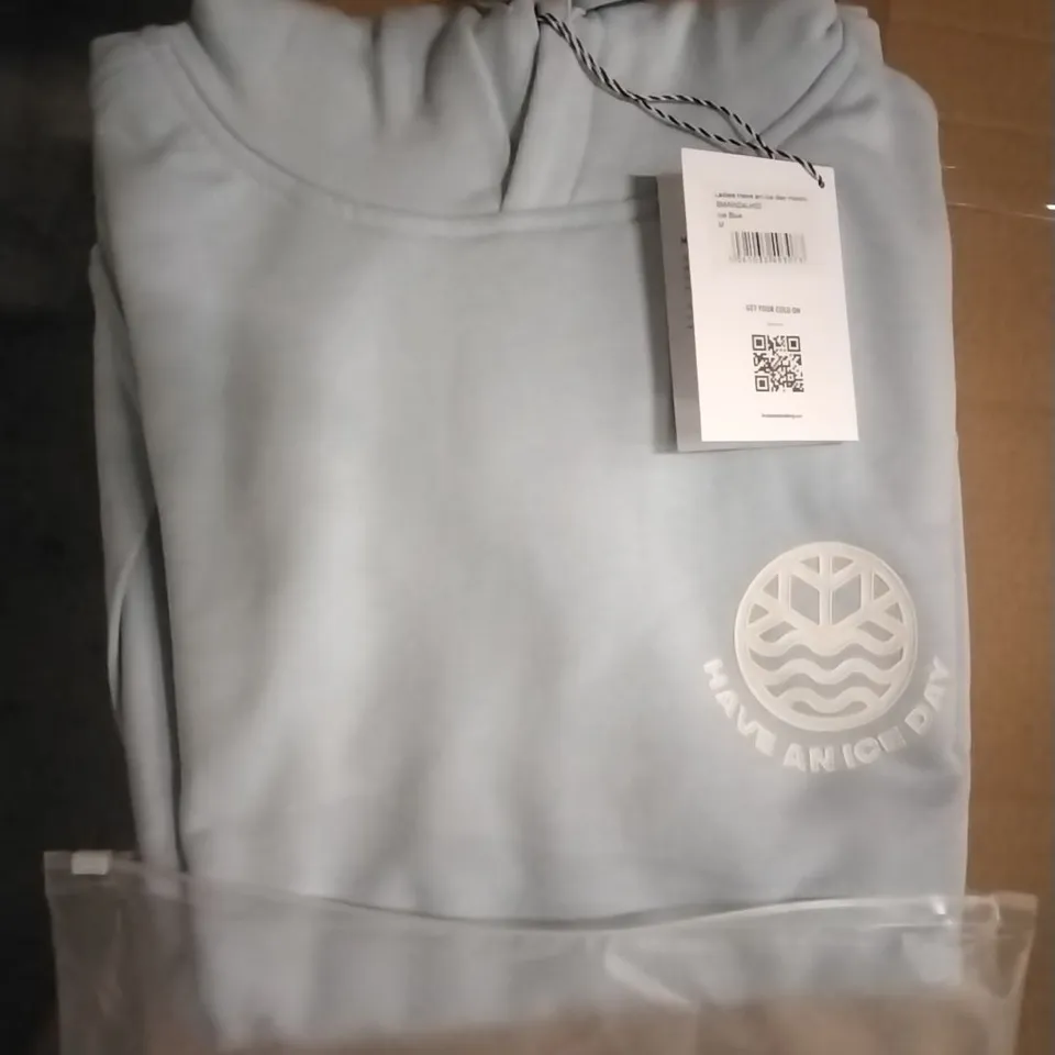 BOX OF MIXED ASSORTMENT OF BRAND NEW BRASS MONKEY CLOTHING ITEMS INCLUDING - SWEATS, TSHIRTS, HOODIES - MIXED SIZES - APPROXIMATELY X23 ITEMS
