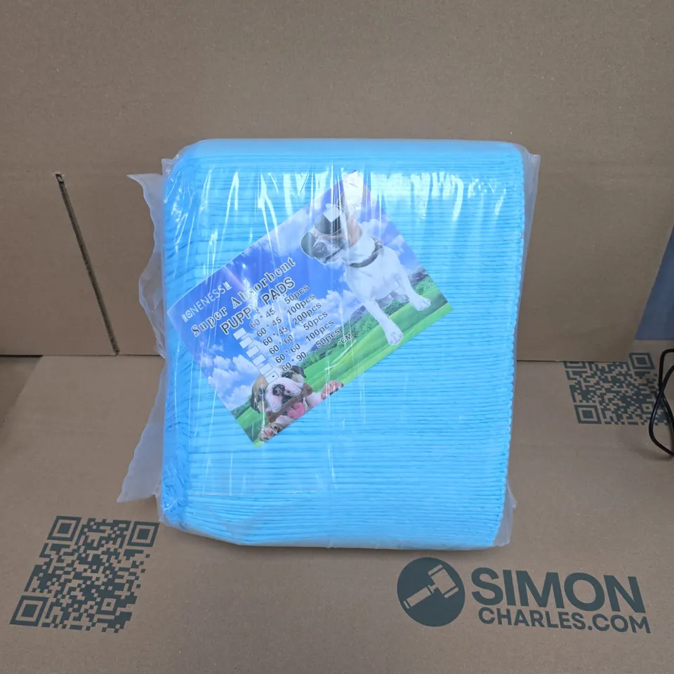 SUPER ABSORBANT PUPPY PADS - 50 PACK (60CMX90CM)