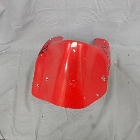 YAMAHA RED MOTORCYCLE FAIRING PANEL