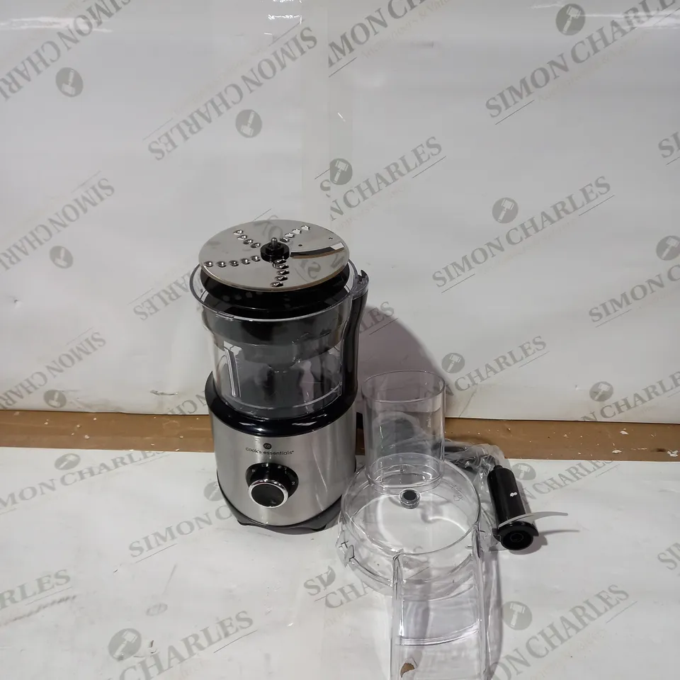 COOK'S ESSENTIALS 400ML COMPACT DOUBLE BLADE FOOD PROCESSOR
