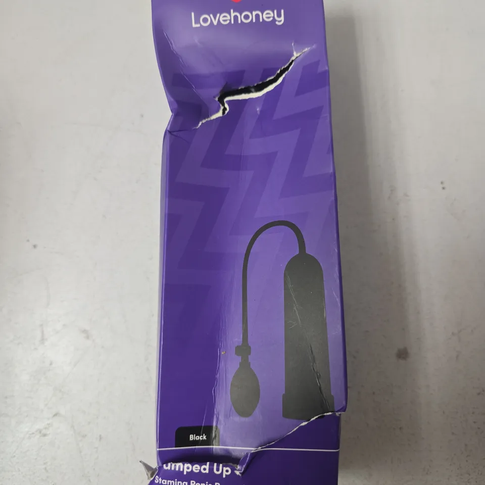 LOVEHONEY PUMPED UP STAMINA PENIS PUMP (8 INCH)