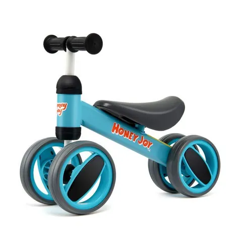 BOXED COSTWAY 4 WHEELS BABY BALANCE BIKE TOY - BLUE