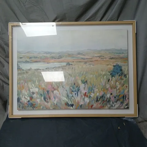 MEADOW FIELD LANDSCAPE CAPPED PRINT CANVAS