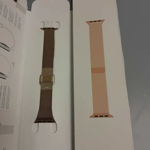 APPLE WATCH 40MM GOLD MILANESE STRAP