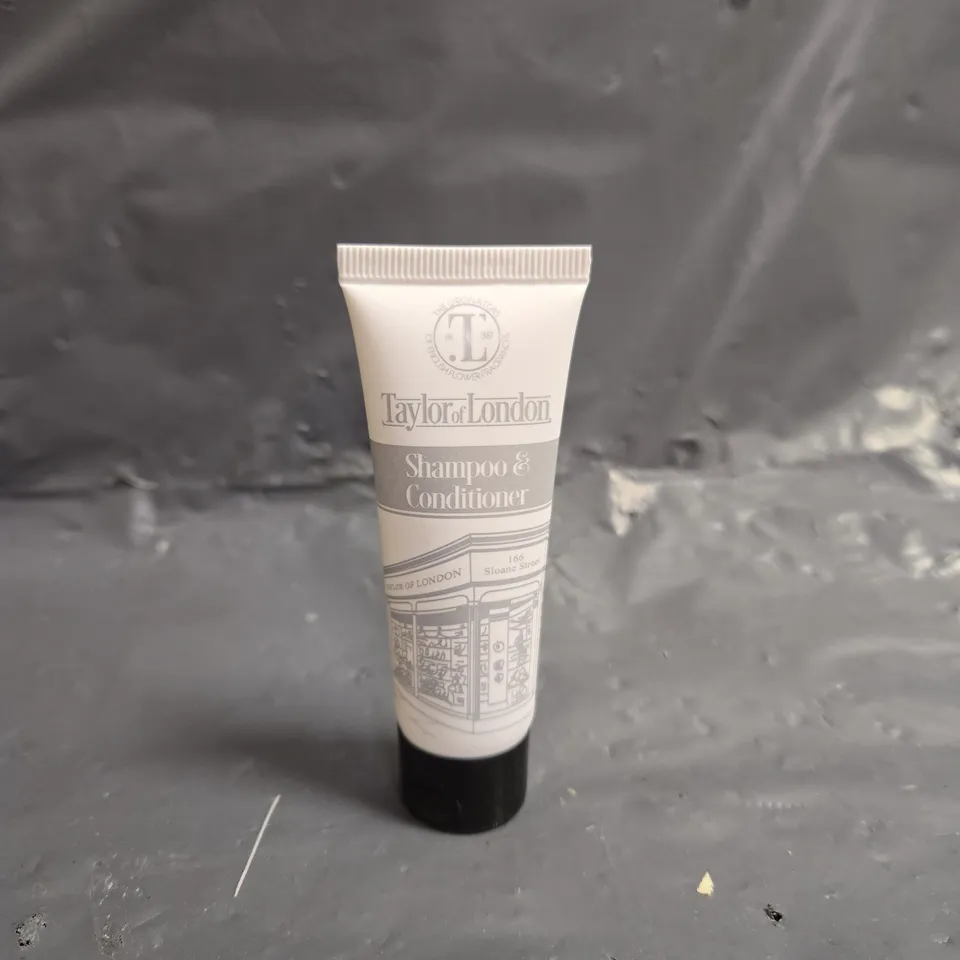 BOX OF APPROX 80 TAYLOR OF LONDON SLOANE ST SHAMPOO & CONDITIONER 30ML