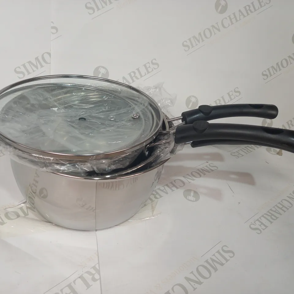 DINGFA STAINLESS STEEL SAUCE PAN SET