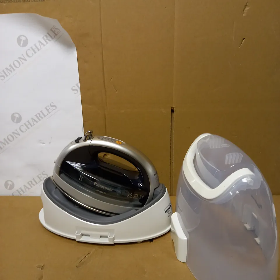 PANASONIC CORDLESS, PORTABLE 1500W CONTOURED MULTI-DIRECTIONAL STEAM/DRY IRON