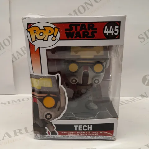 BRAND NEW BOXED POP! STAR WARS 445 TECH BOBBLE-HEAD