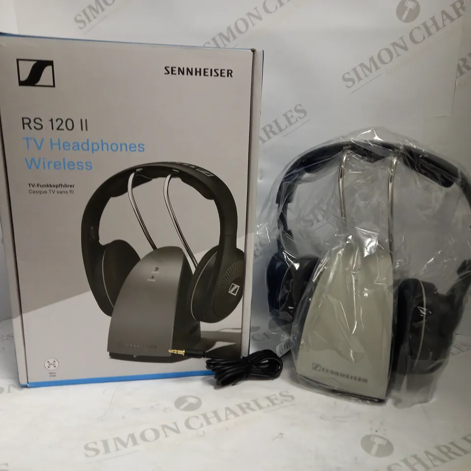 SENNHEISER RS 120 II TV WIRELESS HEADPHONES