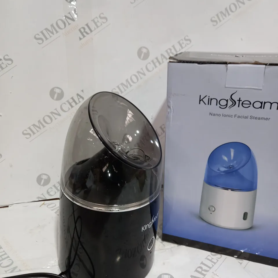 BOXED KINGSTEAM NANO IONIC FACIAL STEAMER 