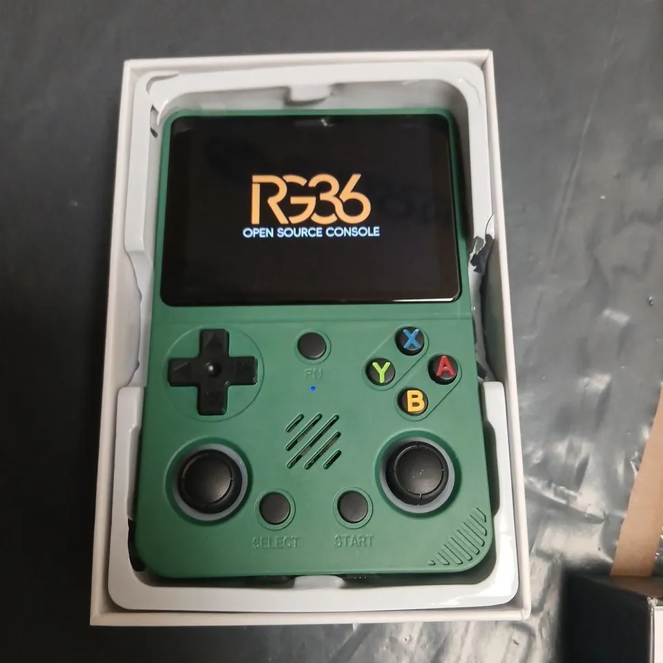 R36 OPEN SOURCE CONSOLE – HANDHELD GAMING CONSOLE (GREEN)