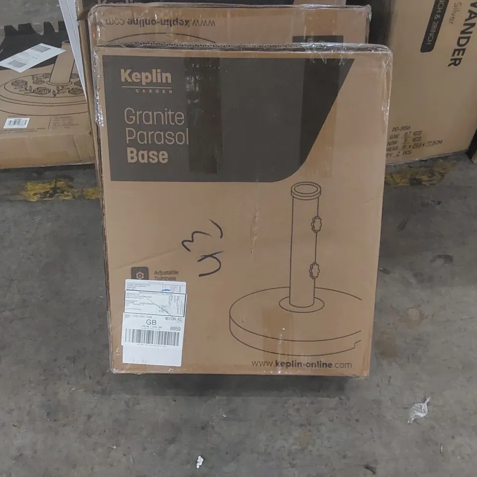 BOXED KEPLIN GARDEN PARASOL BASE -GRANITE-