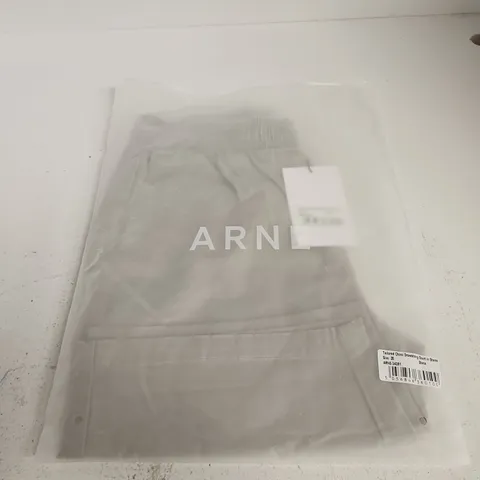 ARNE TAILORED CHINO DRAWSTRING SHORT – STONE, SIZE 28