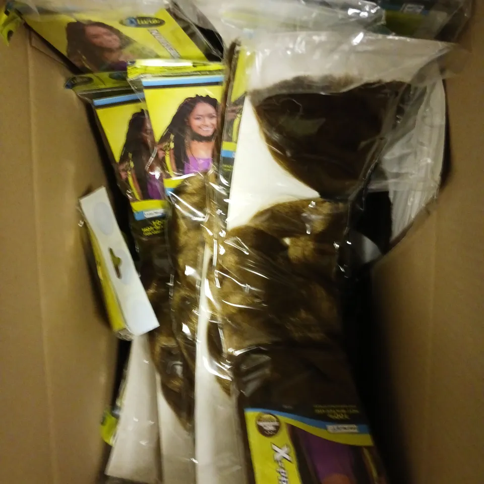 APPROXIMATELY 20 SEALED OLIVIA X-PRESSION HAIR PIECES - #27