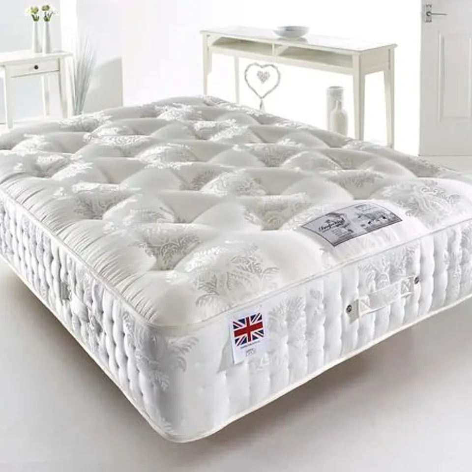 BAGGED 5' KINGSIZE IMPERIAL NATURAL POCKET SPRUNG 2000. MATTRESS 
