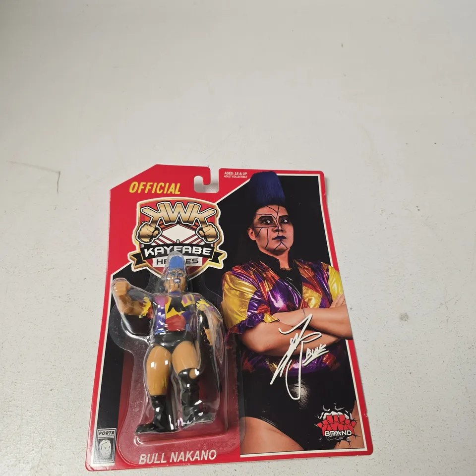 BULL NAKANO ACTION FIGURE – KAYFABE HEROES (OFFICIAL)