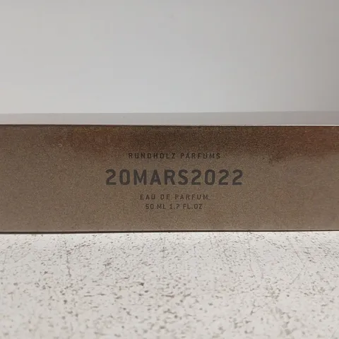 SEALED RUNDHOLZ 20.MARS.2022 EAU DE PARFUM 50ML 