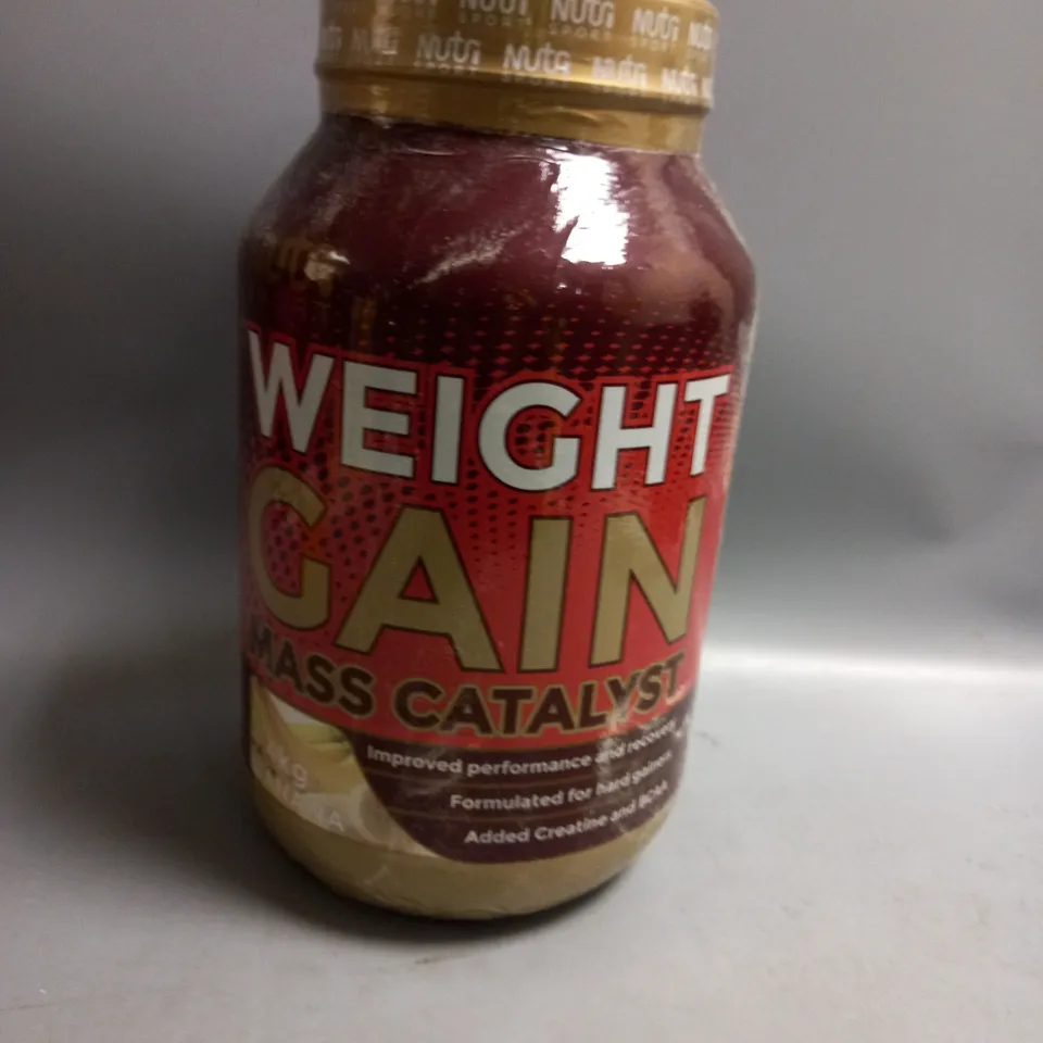 NUTRI SPORT WEIGHT GAIN MASS CATALYST PROTEIN POWDER 1.4KG BANANA FLAVOUR