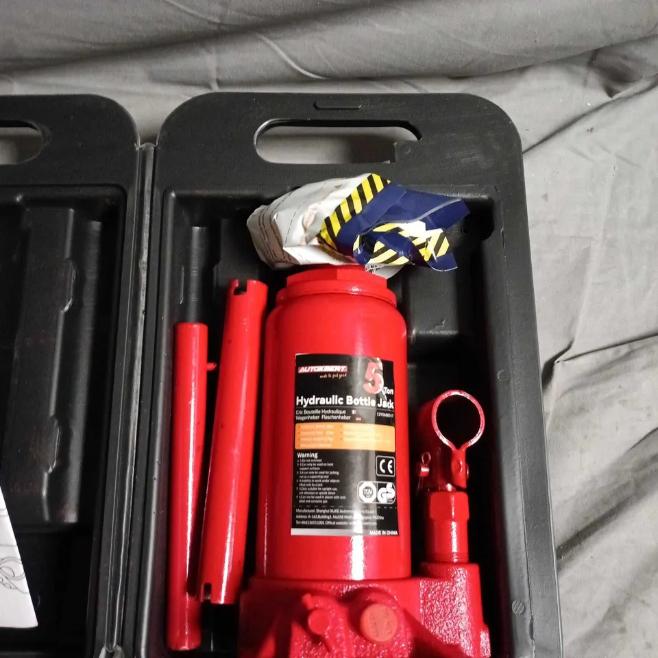 AUTOXBERT 5 TON HYDRAULIC BOTTLE JACK 