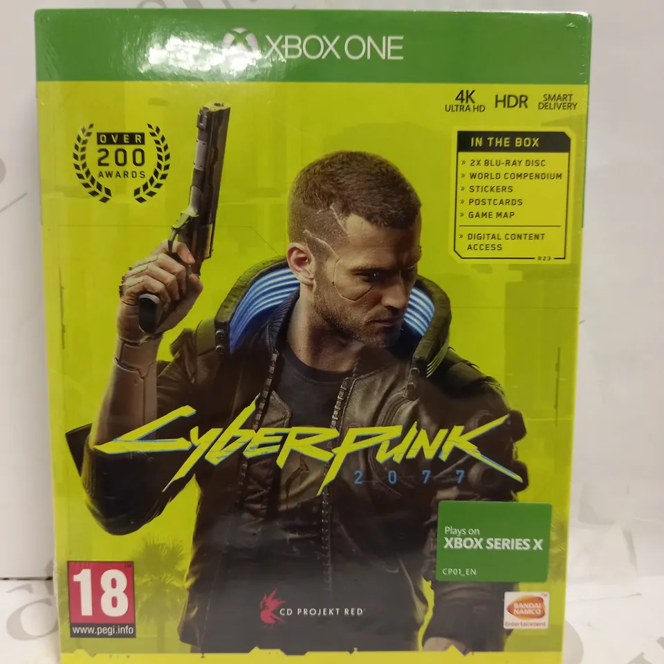 SEALED XBOX ONE/XBOX SERIES X CYBERPUNK 2077 GAME