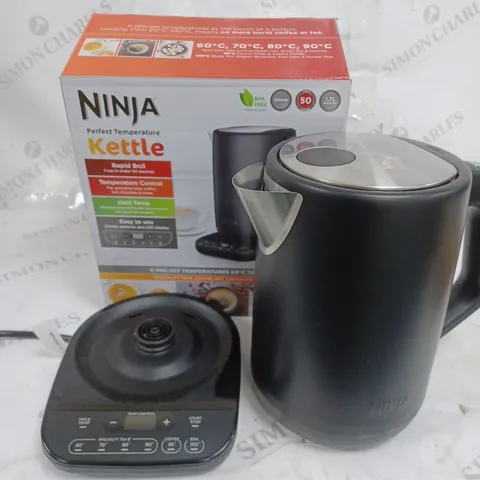 BOXED NINJA PERFECT TEMPERATURE KETTLE KT200UK