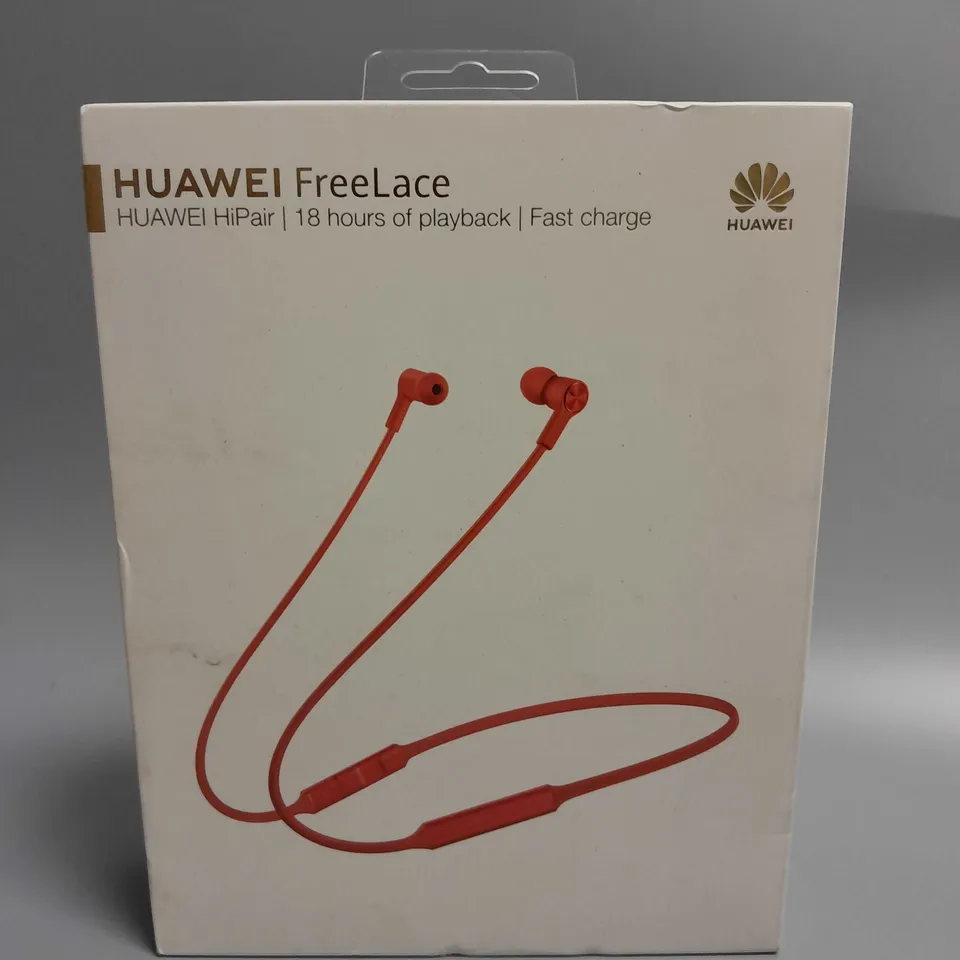 BOXED HUAWEI FREELACE HIPAIR EARPHONES