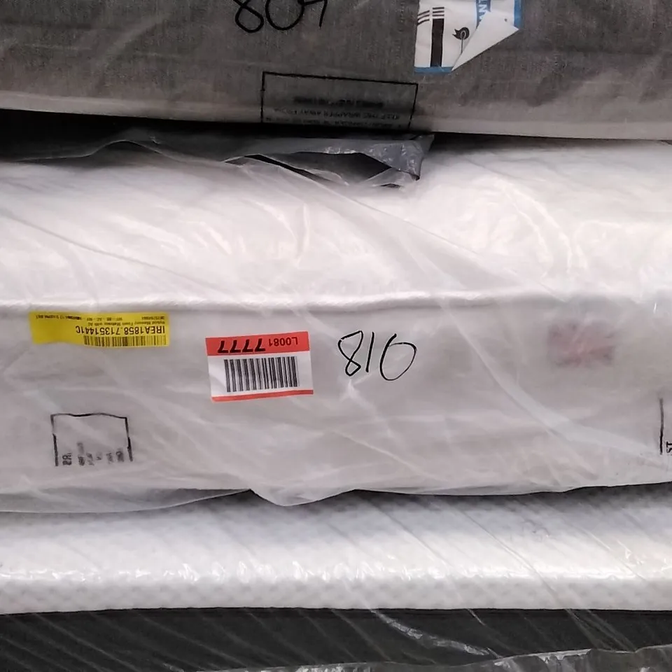 QUALITY BAGGED OPEN COIL SINGLE 3' MATTRESS