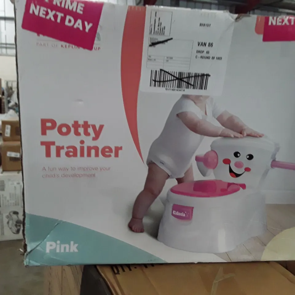 BOXED KIDOOLA POTTY TRAINER - PINK 